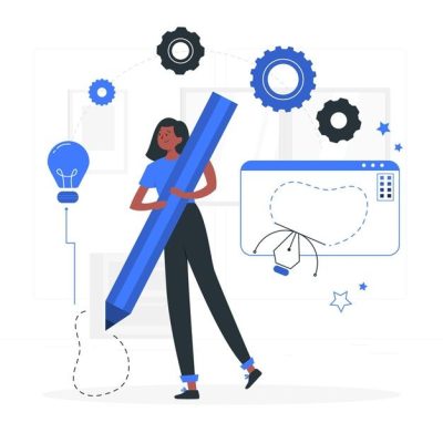 Free Vector _ Creation process concept illustration How to use Figma step by step?,Is Figma good for beginners?